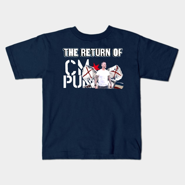 CM Punk... RETURNS Kids T-Shirt by The Store Name is Available